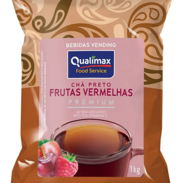 Chá Preto Frutas Vermelhas Premium Qualimax kg