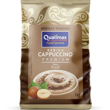 Cappuccino Avelã Premium Qualimax Vending Kg