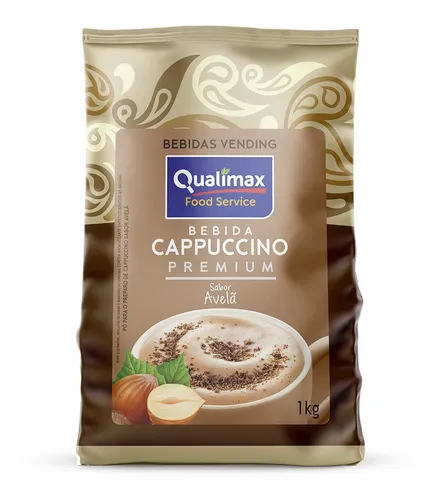 Cappuccino Avelã Premium Qualimax Vending Kg